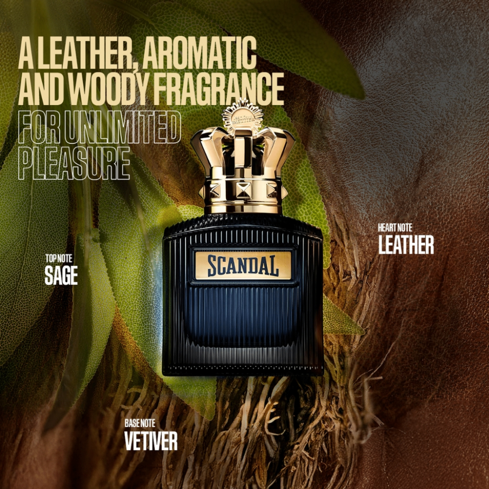  Nước Hoa Nam Jean Paul Gaultier Men's Scandal Pour Homme intense 100ml 