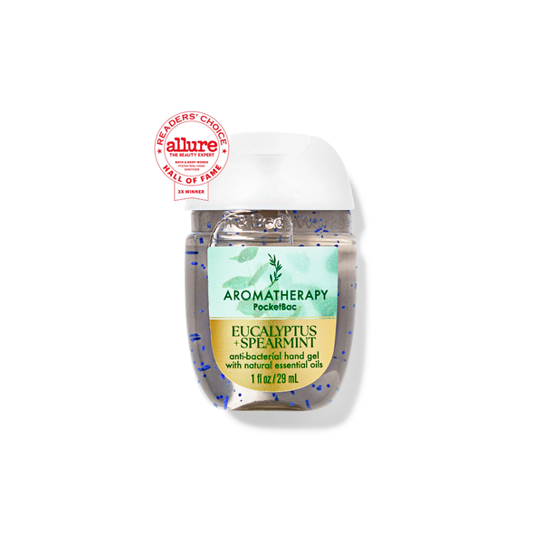 Gel Rửa Tay Khô Bath & Body Works Aromatherapy Eucalyptus Spearmint Hand Gel 29ml