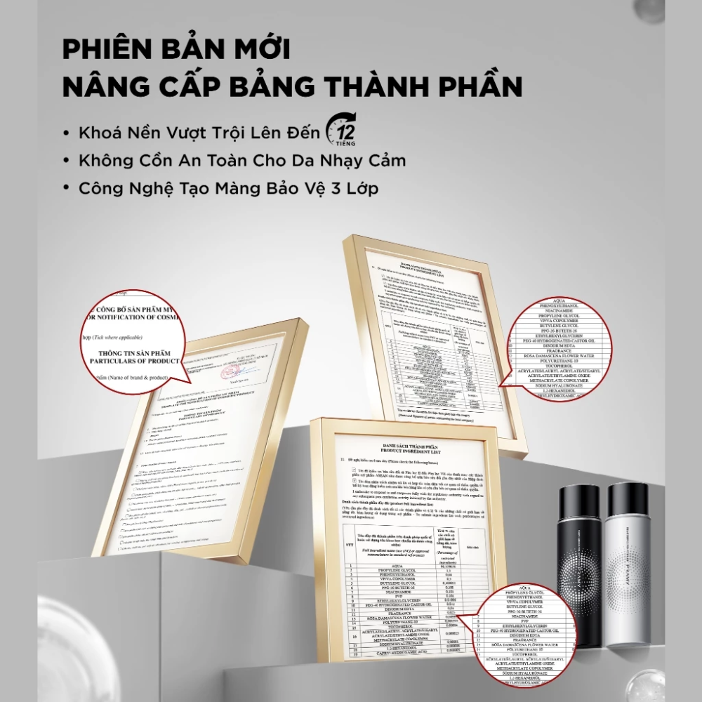  Xịt Khóa Make Up Pramy Moisturizing Makeup Setting Spray #Dewy Finish 