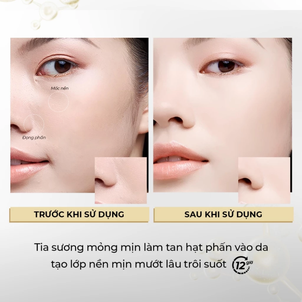  Xịt Khóa Make Up Pramy Moisturizing Makeup Setting Spray #Dewy Finish 
