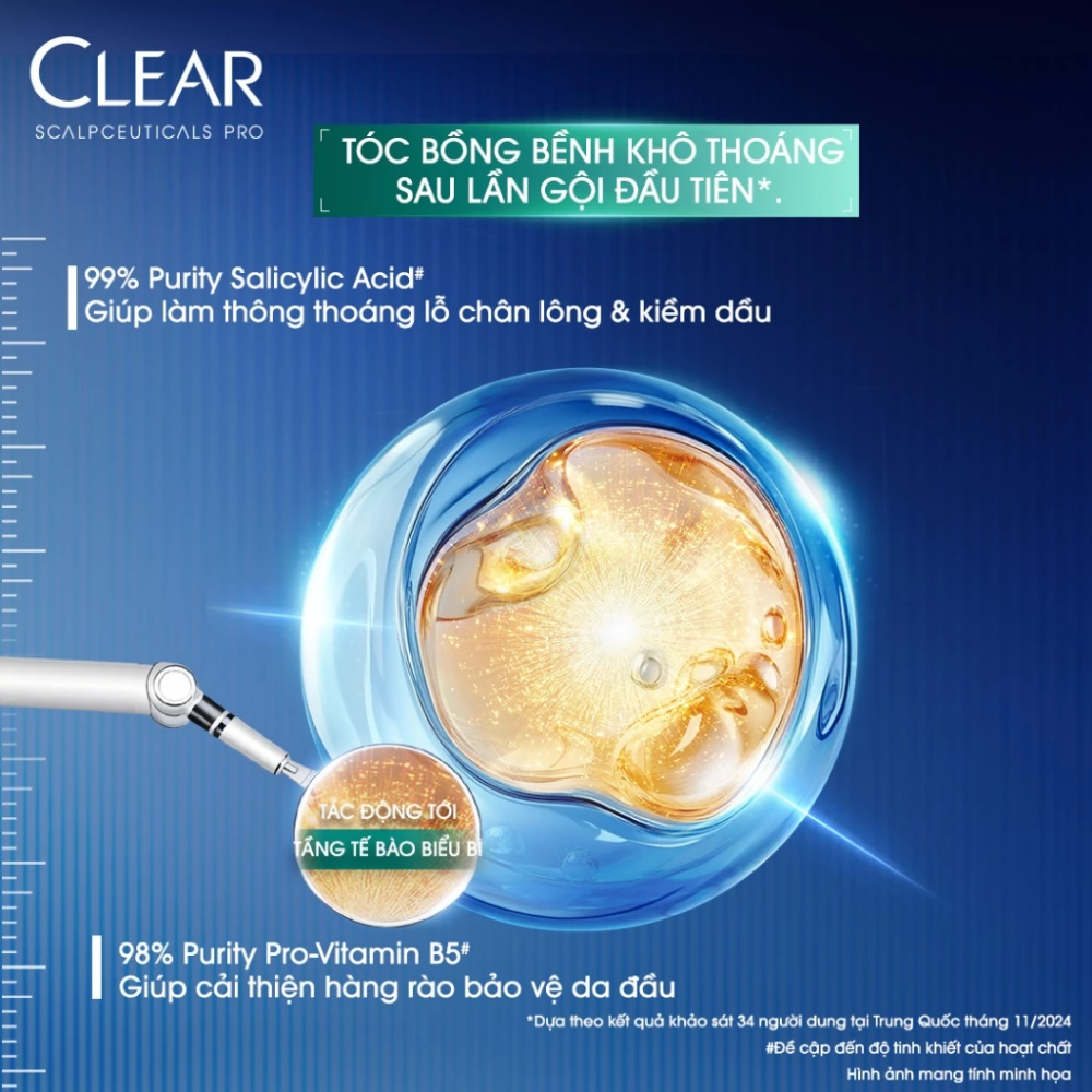  Dầu Gội Kiềm Dầu Nhờn Clear Scalpceuticals Pro Sebum Control Shampoo 300g 