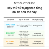  Tinh Chất Cấp Ẩm, Làm Dịu, Thu Nhỏ Lỗ Chân Lông BNBG MTS Shot Ampoule 500 Cica Shot 
