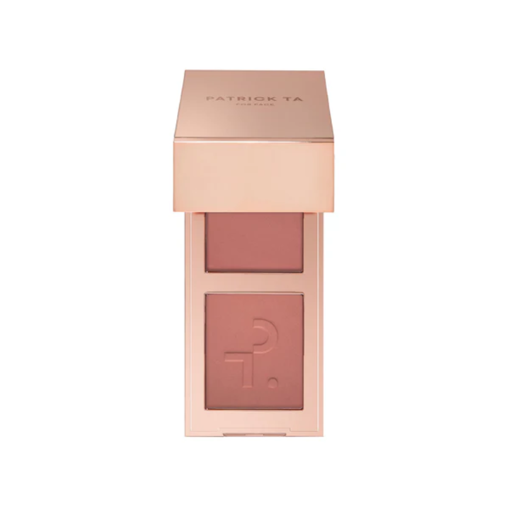  Má Hồng Patrick TA Mini Major Headlines Double-Take Crème & Powder Blush Duo #She's Seductive 