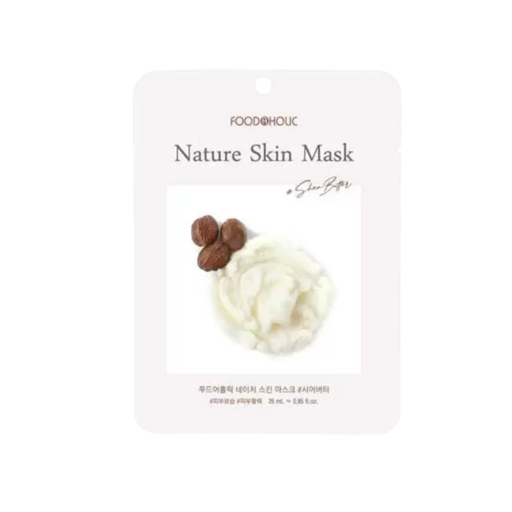  Mặt Nạ Cấp Ẩm, Dưỡng Sáng Da Foodaholic Shea Butter Nature Skin Mask 23ml 