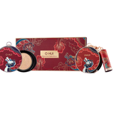  Giftset 3 Món Cushion Ohui Ultimate Cover Cushion Moisture Phiên Bản Giới Hạn Gồm 1 Cushion 15g + 1 Lõi Refill 15g + 1 Son Thỏi Mini 1.3g (Vỏ Đỏ) 
