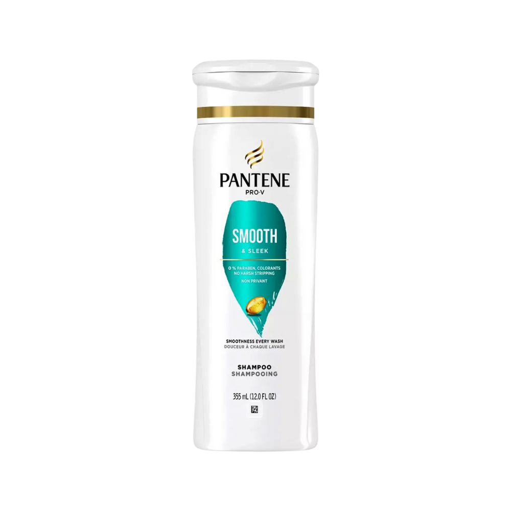  Dầu Gội Dưỡng Suôn Mượt, Óng Ả 2in1 Pantene Smooth & Sleek Shampoo 355ml 