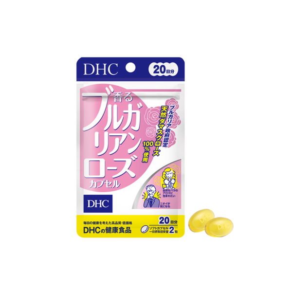 Viên Uống Làm Thơm Cơ Thể DHC Bulgarian Rose Capsule 20 Days