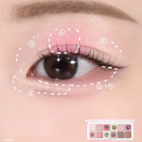  Phấn Mắt Clio Pro Eye Palette Air #104 Pink Ribbon (Limited Edition) 