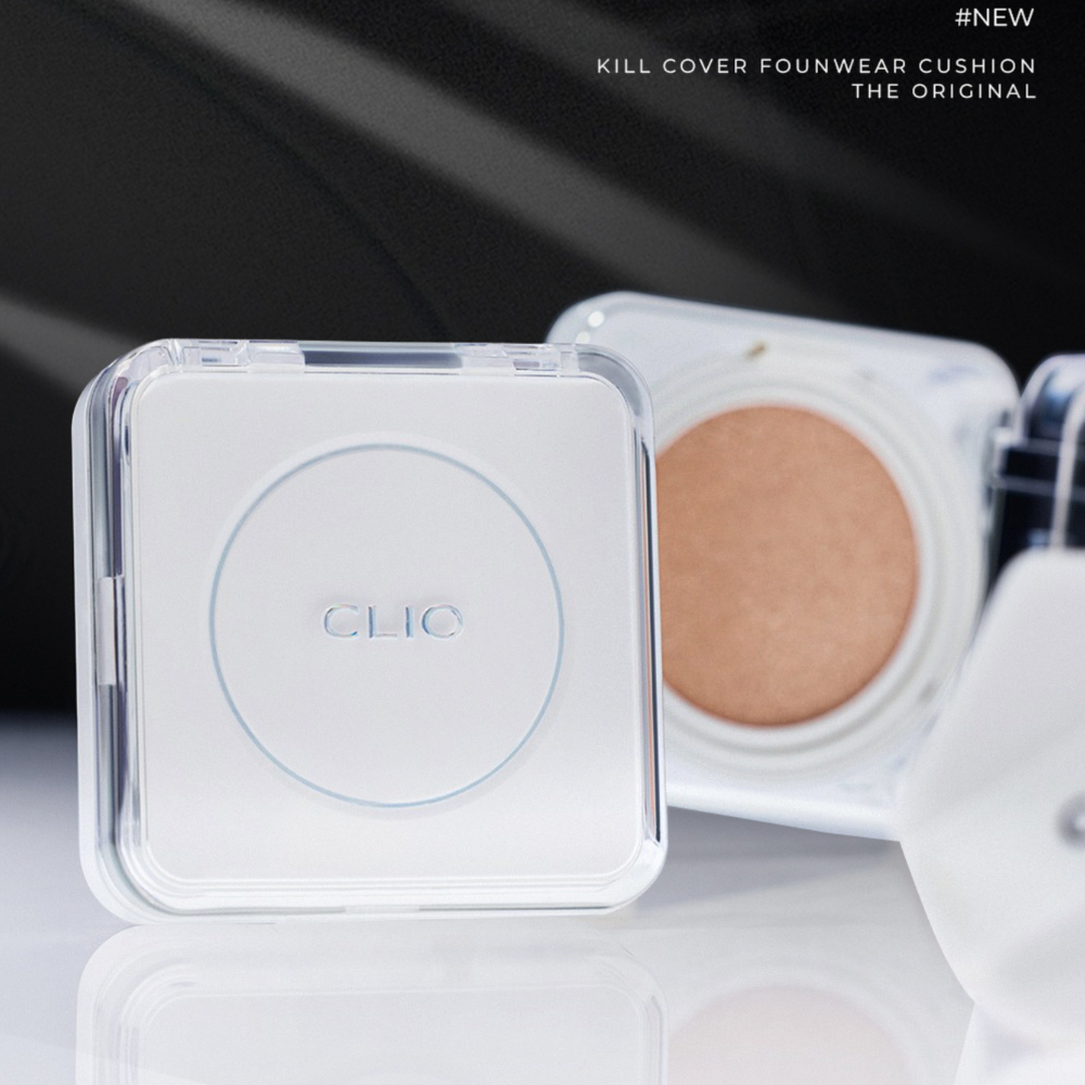  Phấn Nước Clio Kill Cover Founwear Cushion The Original SPF 50+ PA+++ #19N Porcelain (Kèm 1 Lõi) 