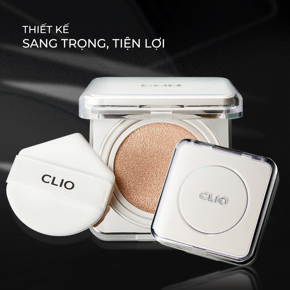  Phấn Nước Clio Kill Cover Founwear Cushion The Original SPF 50+ PA+++ #19N Porcelain (Kèm 1 Lõi) 