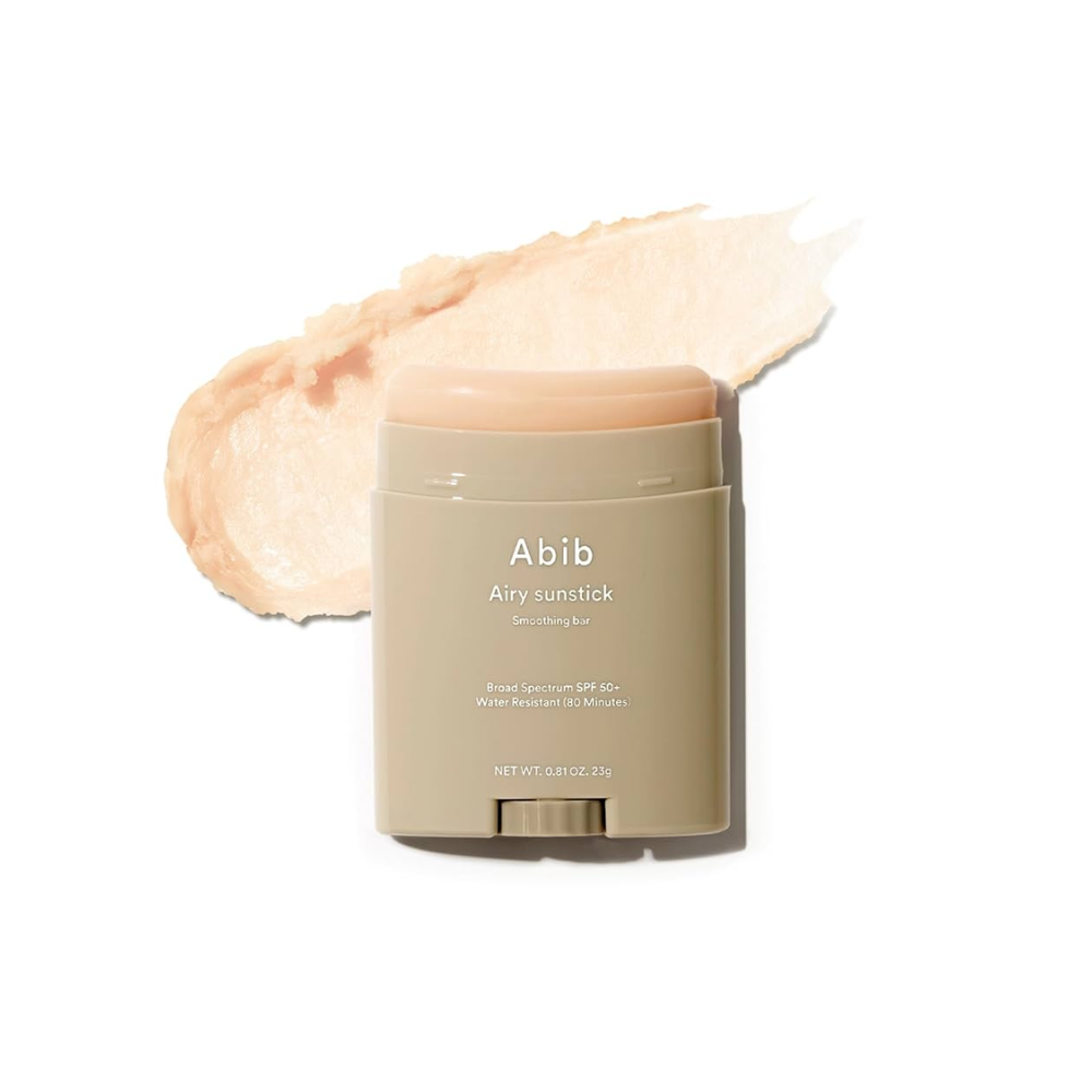  CT - Thanh Lăn Chống Nắng Cho Da Dầu Abib Airy Sunstick Smoothing Bar SPF50+ PA++++ 23g 