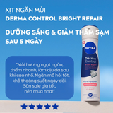  Xịt Khử Mùi 72H Dưỡng Sáng & Giảm Thâm Sạm Nivea Derma Control Bright Repair Spray 150ml 