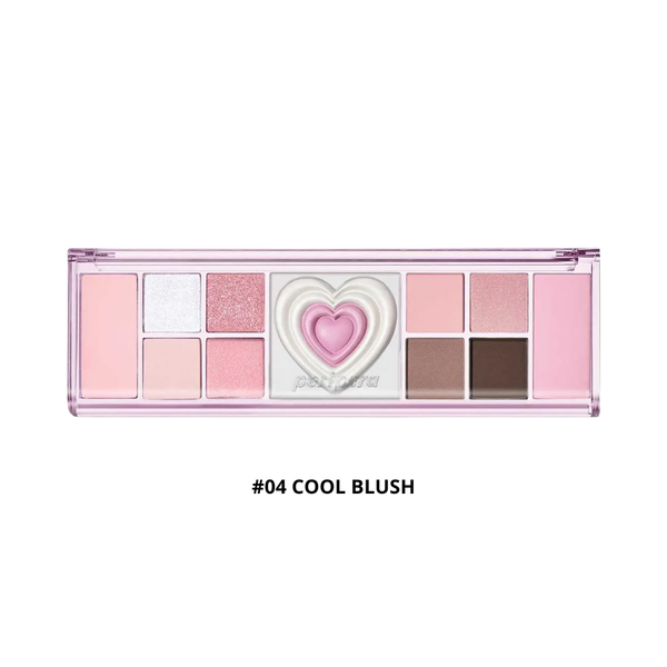 Phấn Mắt 11 Ô Peripera All Take Mood Like Palette 130g #04 Cool Blush