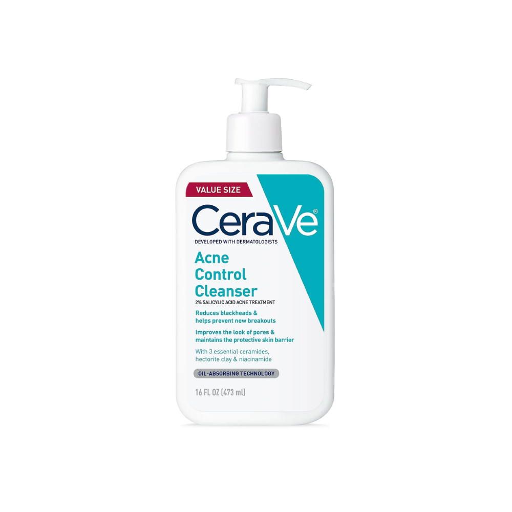  Sữa Rửa Mặt Cerave Acne Control Cleanser 2% Salicylic Acid Ance Treatment 473ml 