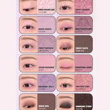  Phấn Mắt Clio Pro Eye Palette Air #105 Mauve Hair Clip (Limited Edition) 