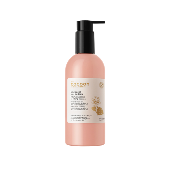 Sữa Rửa Mặt Sen Hậu Giang Cocoon Hau Giang Lotus Soothing Cleanser 310ml