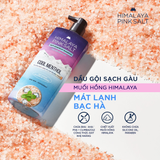  Dầu Gội Sạch Gàu, Mát Lạnh Bạc Hà Himalaya Pink Salt Anti-Dandruff Shampoo Cool Menthol 650ml 