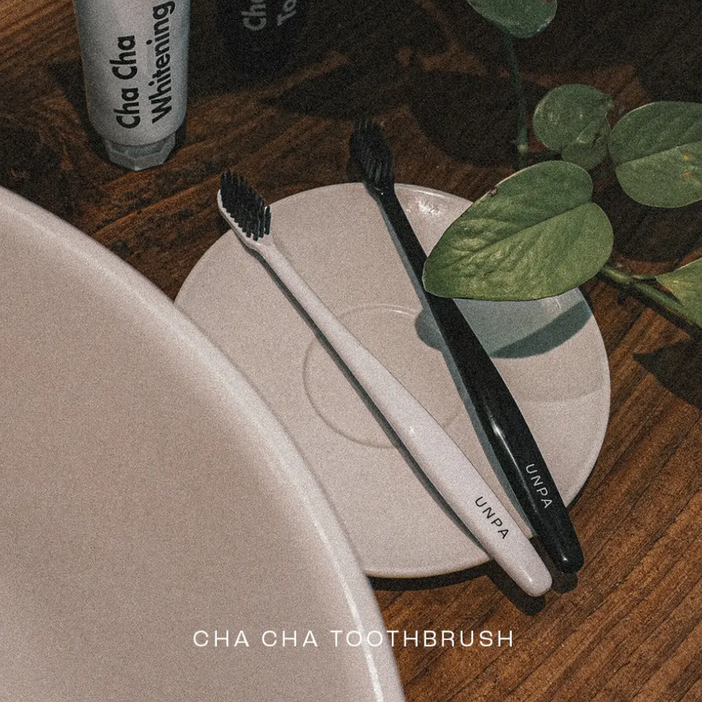  Bàn Chải Đánh Răng Unpa Cha Cha Toothbrush #White 