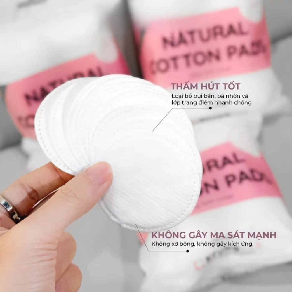  Bông Tẩy Trang Kyunglab Natural Cotton Pads 120 Miếng 