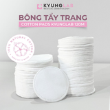  Bông Tẩy Trang Kyunglab Natural Cotton Pads 120 Miếng 