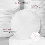  Bông Tẩy Trang Kyunglab Natural Cotton Pads 120 Miếng 