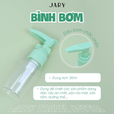  Bộ Chai Lọ Chiết Mỹ Phẩm Jary Travel Bottle Set 02 #Màu Xanh Lá 
