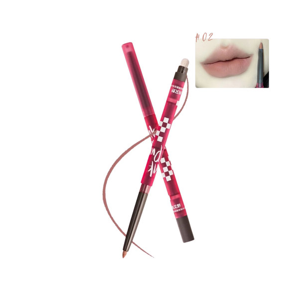Chì Kẻ Viền Môi 3in1 PinkPunk Lip Liner #02