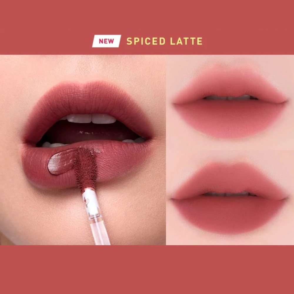  CT - Son Kem Lì 3CE Velvet Lip Tint Plush #22 Spiced Latte 
