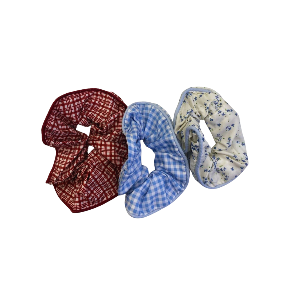  Dây Buộc Tóc Scrunchies Nhiều Màu (Màu Ngẫu Nhiên) 