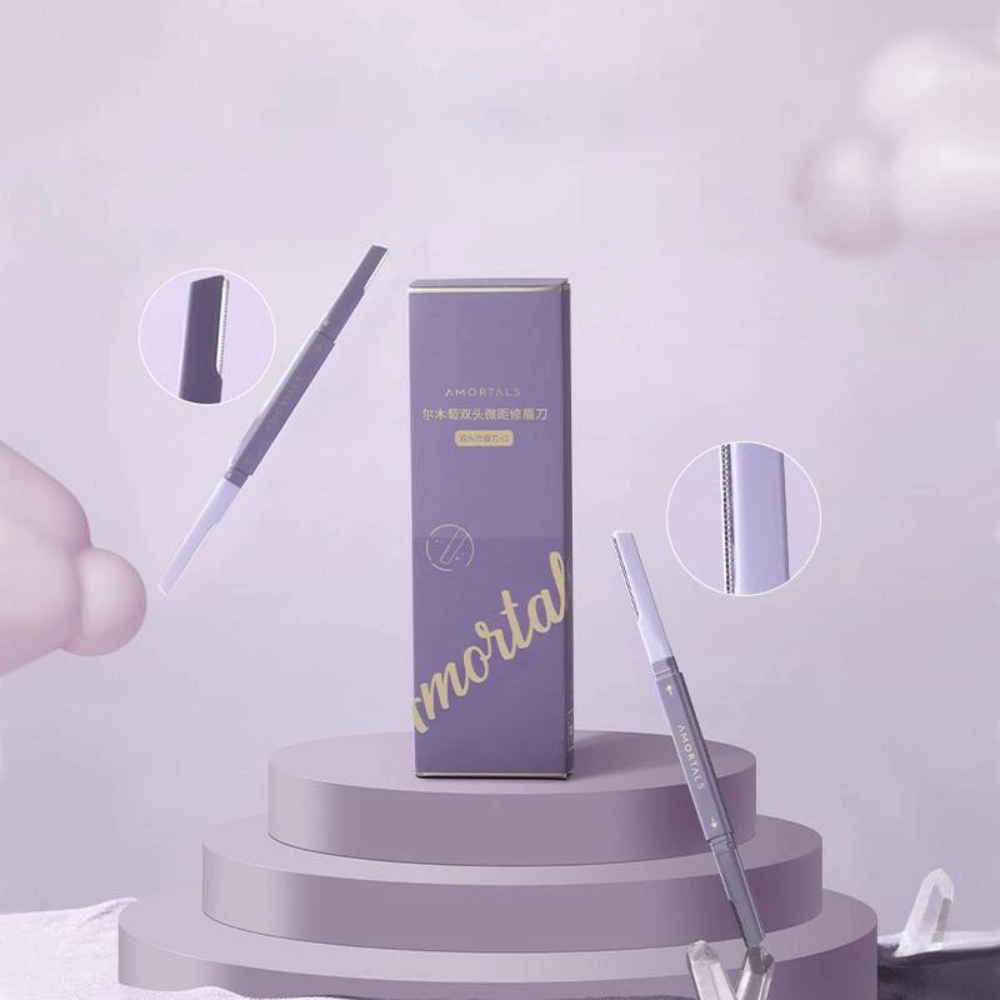  Dao Cạo Lông Mày Amortals Double Headed Maccro Eyebrow 