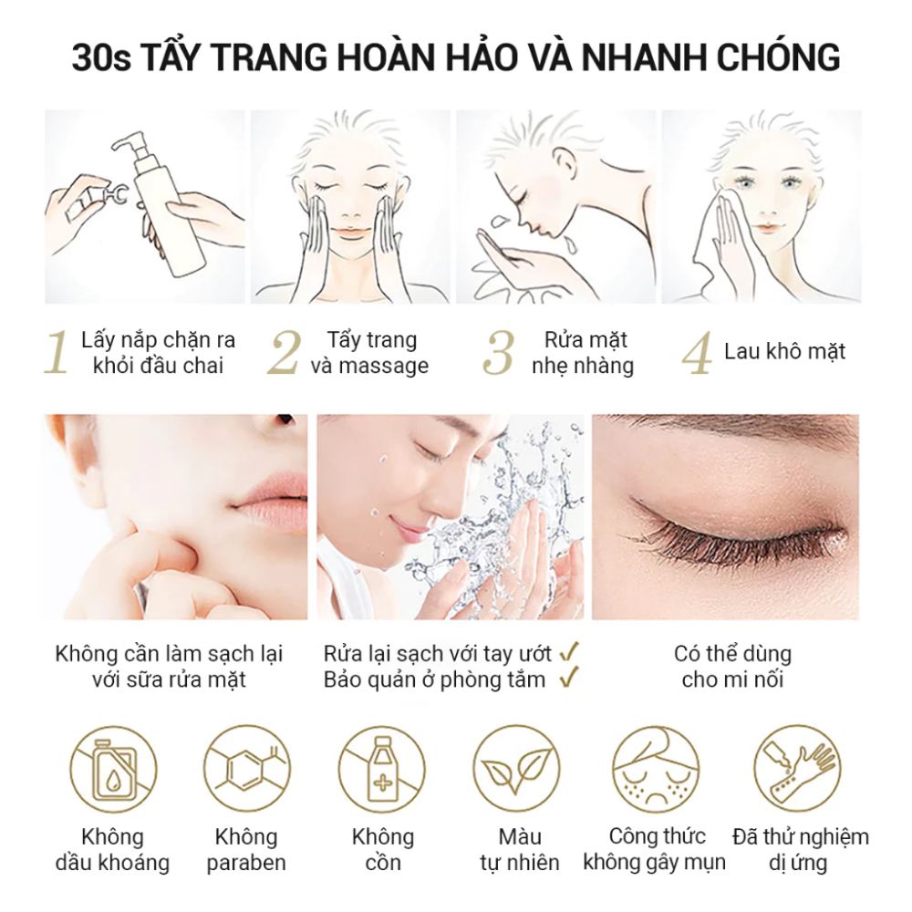  Dầu Tẩy Trang Attenir Skin Clear Cleanse Oil Aroma Type 175ml 