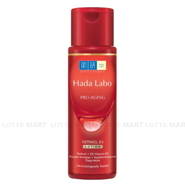 Dung Dịch Hada Labo Dưỡng Da Ngừa Lão Hóa 170ml (Mới) Pro-Aging Retinol B3 Lotion