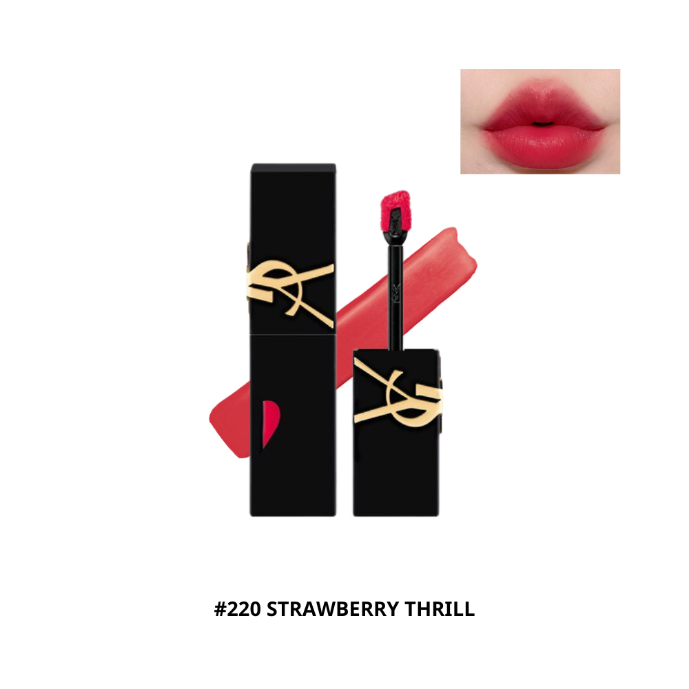  Son High End YSL The Inks Blurring Matte Lip Stain 5.5ml #220 Strawberry Thrill 