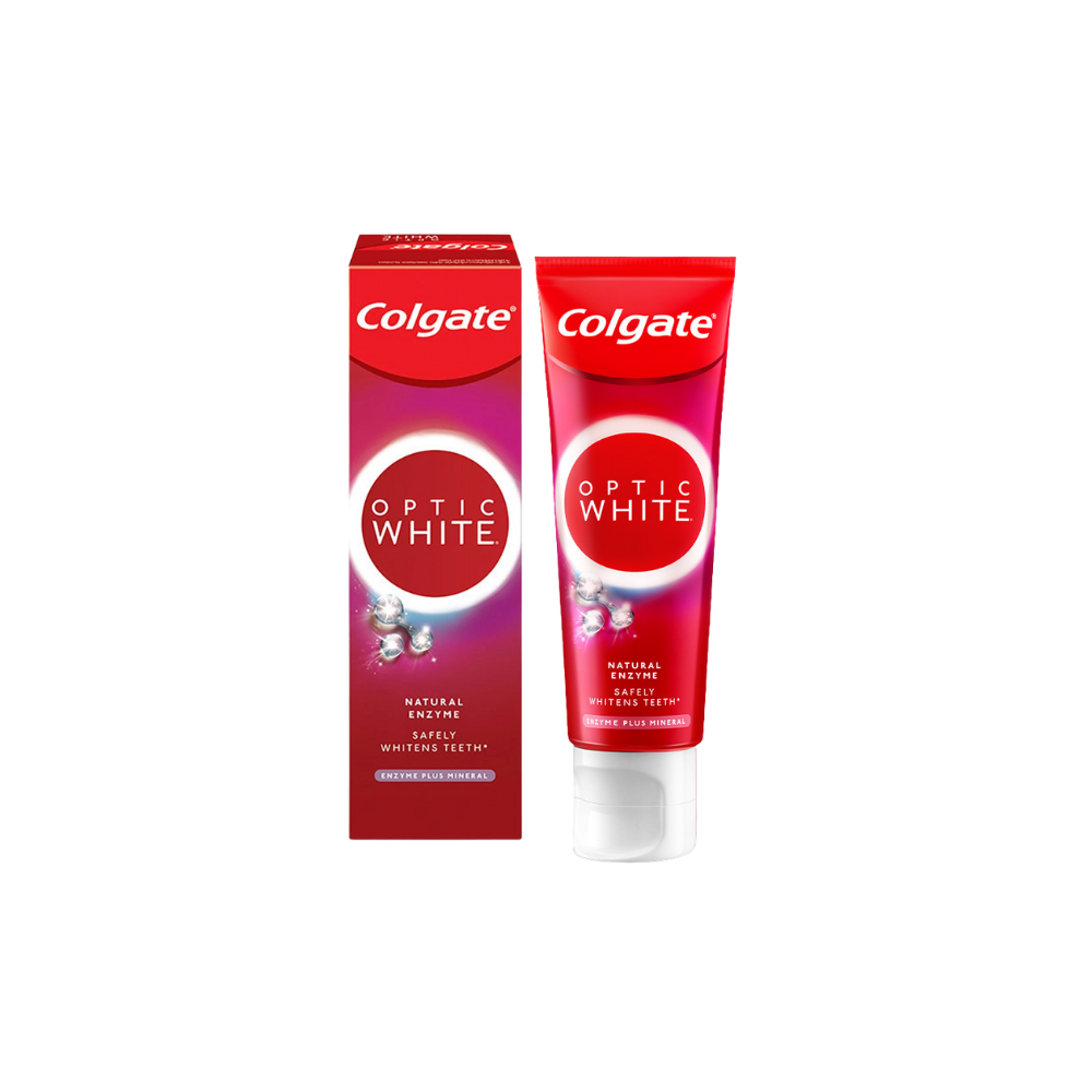  Kem Đánh Răng Colgate Optic White Enzyme Plus Mineral 100g 