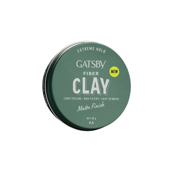 CT - Sáp Vuốt Tóc Gatsby Fiber Clay Matte Finish 80g