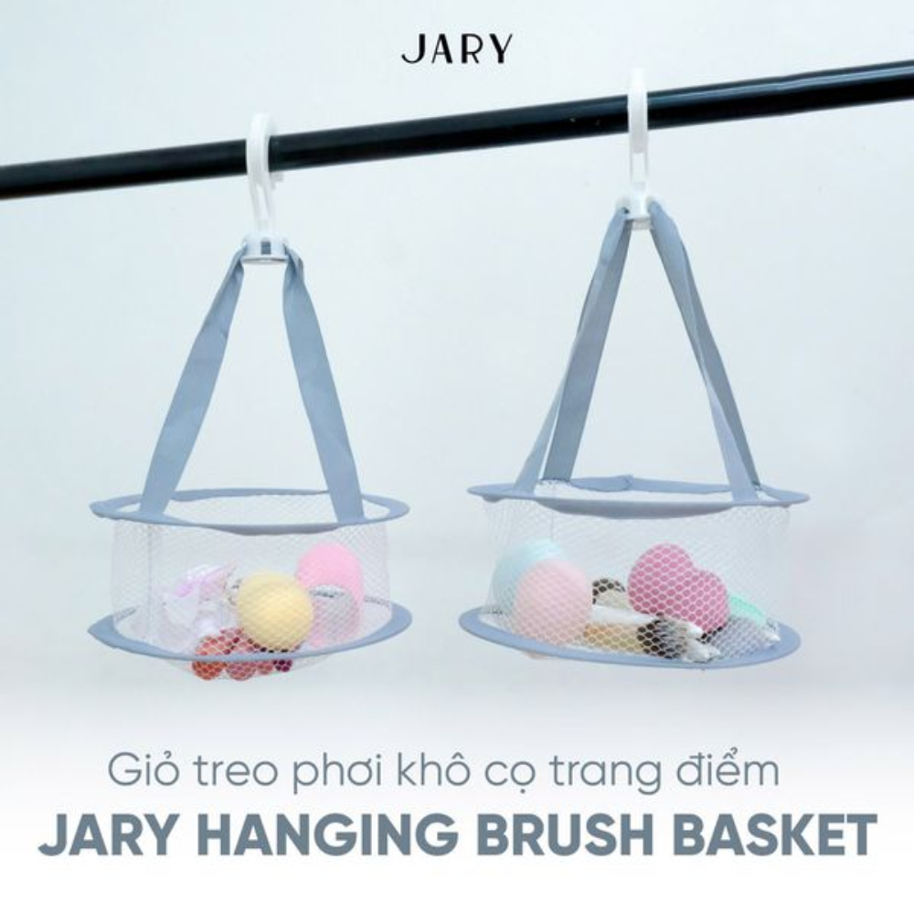  Giỏ Treo Phơi Khô Cọ Trang Điểm Jary Hanging Brush Basket 