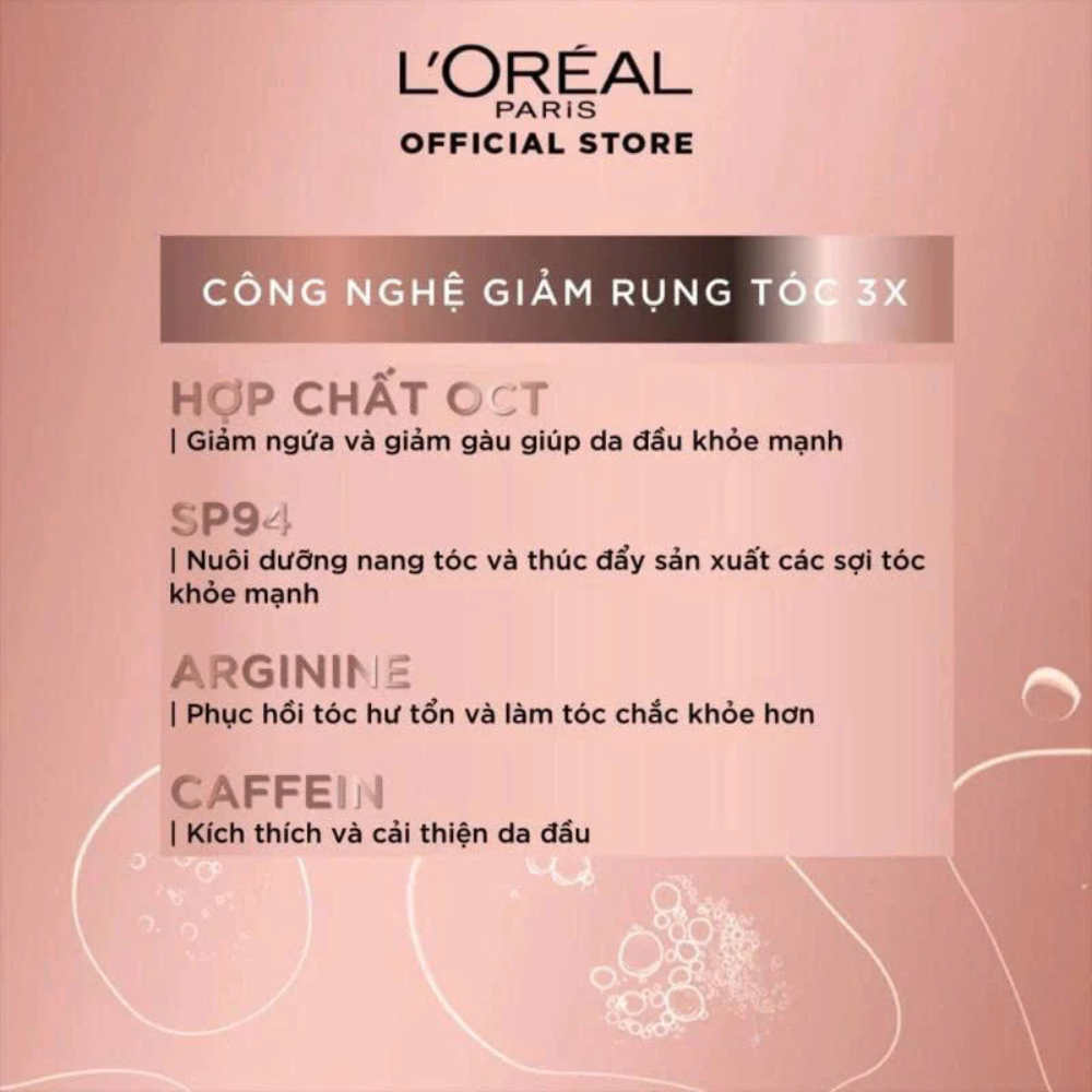  Dầu Xả Mini Giảm Rụng Tóc L’Oreal Paris Full Resist Detangung Conditioner 80ml 