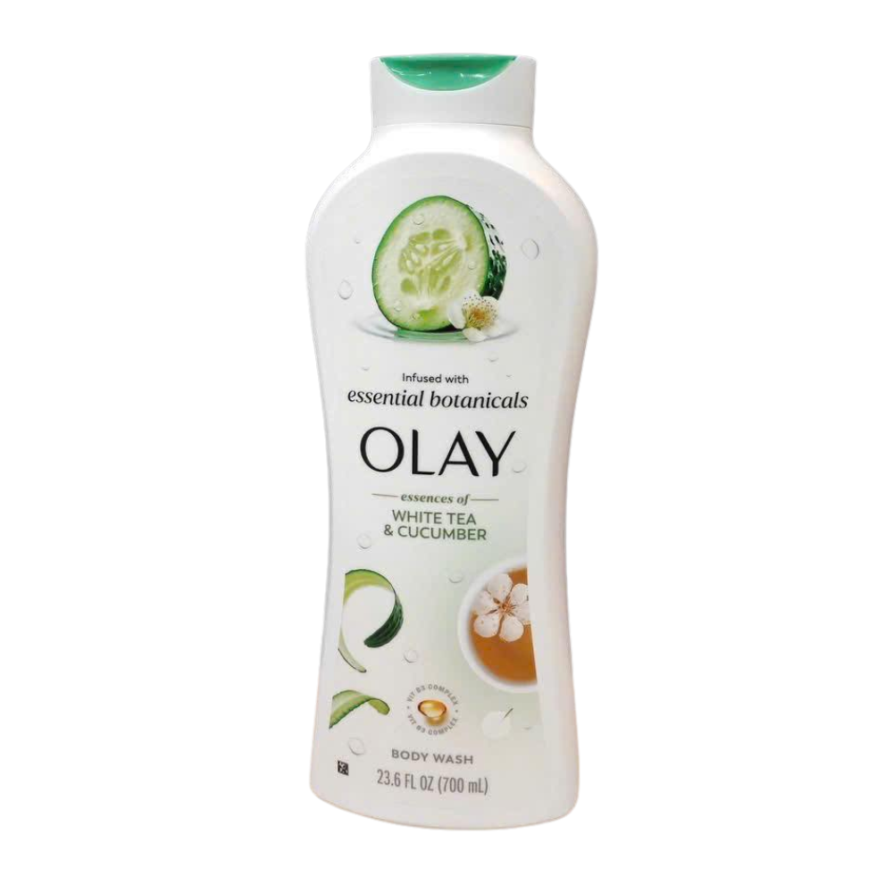  Sữa Tắm Olay Infused With Essential Botanicals White Tea & Cucumber Body Wash 700ml 