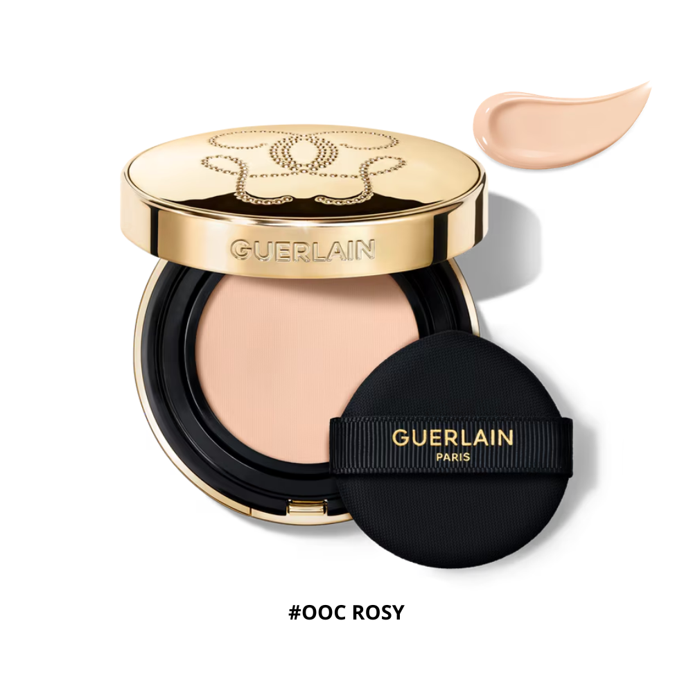  Phấn Nước Guerlain Plumping & Perfecting Fresh Glow Cushion Foundation SPF 50 PA++++ #OOC Rosy 