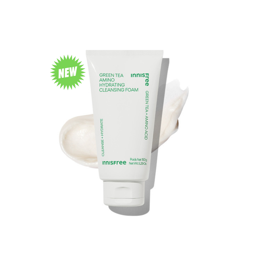  Sữa Rửa Mặt Innisfree Green Tea Amino Hydrating Cleansing Foam 150g 