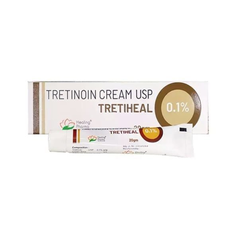  Kem Dưỡng Giảm Mụn, Chống Lão Hóa Tretinoin Cream USP 20g 0.1% 20g 