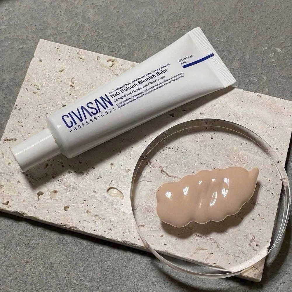  Kem Dưỡng Phục Hồi, Nâng Tone Civasan H2O Balsam Blemish Balm 35ml 
