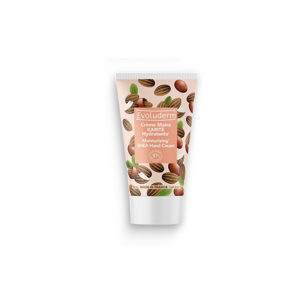  Kem Dưỡng Tay Bơ Hạt Mỡ Evoluderm Moisturising Shea Hand Cream 50ml 