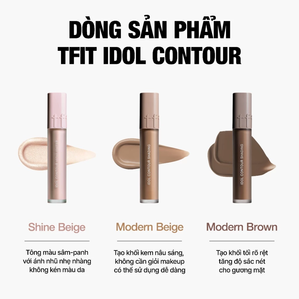  Kem Tạo Khối TFIT Idol Contour Shading #Modern Brown 