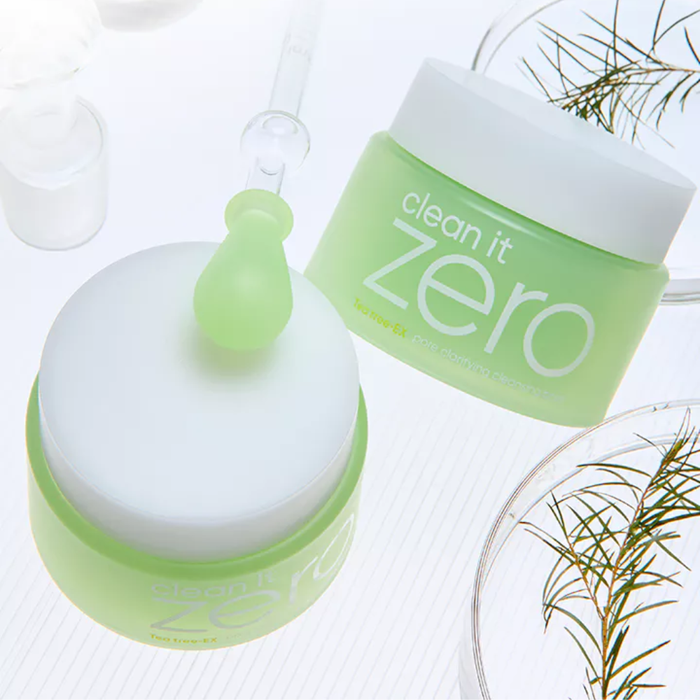  Sáp Tẩy Trang Mini Banila Co Clean It Zero Tea Tree EX Pore Clarifying Cleansing Balm 7ml 