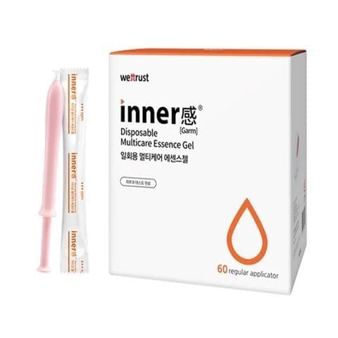 (Hộp 60 Ống) - Dung Dịch Vệ Sinh Phụ Nữ Wettrust Inner Disposable Multicare Essence Gel (8809290739810)