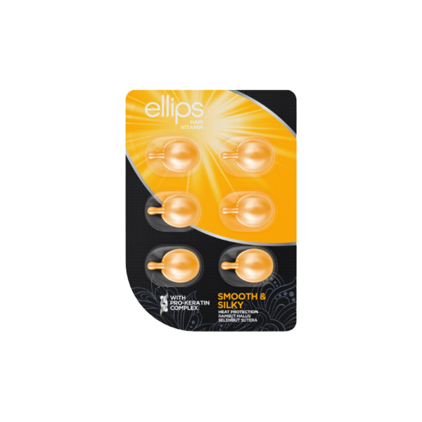 Tinh Chất Dưỡng Tóc Ellips Hair Vitamin With Pro-Keratin Complex Smooth & Silky 1ml x 6 Viên