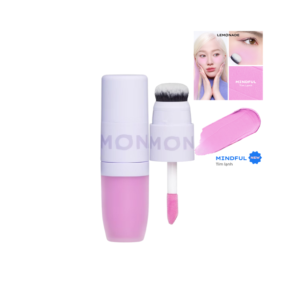 Má Hồng Dạng Kem Lì Thuần Chay Lemonade Perfect Couple Blush #Mindful