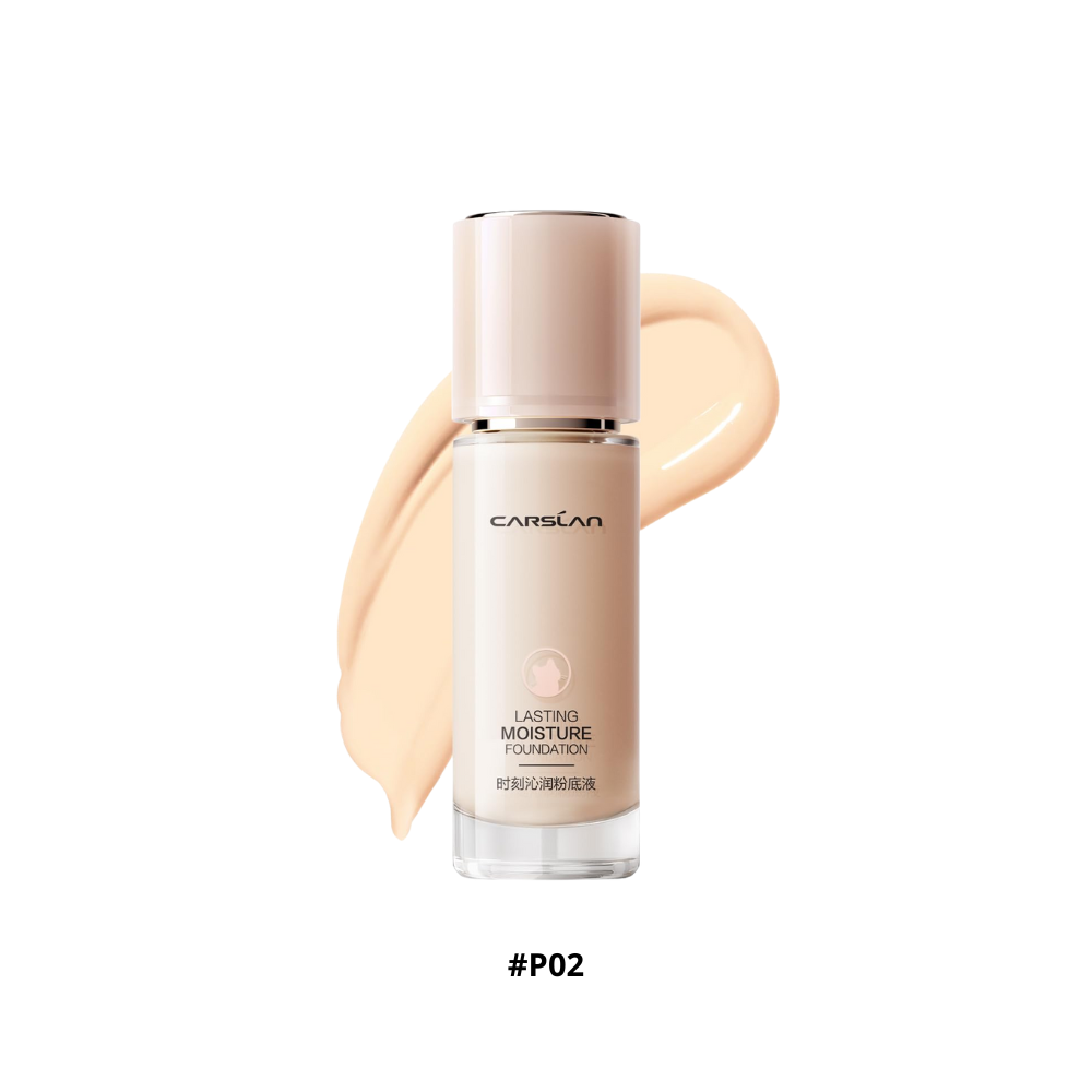  Kem Nền Ẩm Mịn, Lâu Trôi Dành Cho Da Khô Carslan Lasting Moisture Foundation #P02 