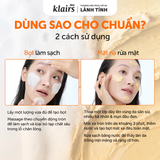  Sữa Rửa Mặt Đất Sét Vàng Klairs Freshly Juiced Vitamin Mask Cleanser 150ml 